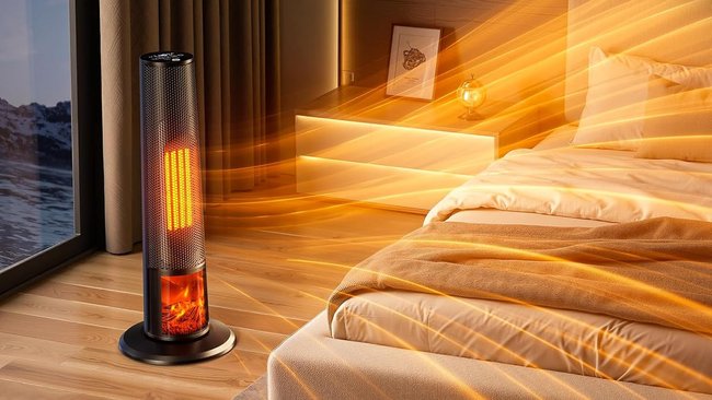 Stay warm and rested all winter long with this STORM HERO heater.