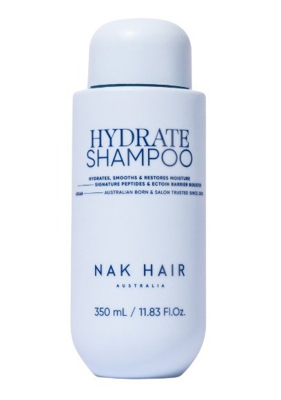 NAK Hair Signature Hydrate Shampoo: A gentle, vegan everyday shampoo your dry hair will love. 