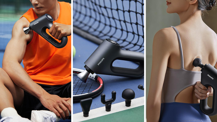 Experience ultimate relief with Philips Massage Gun: Now 70 per cent off.