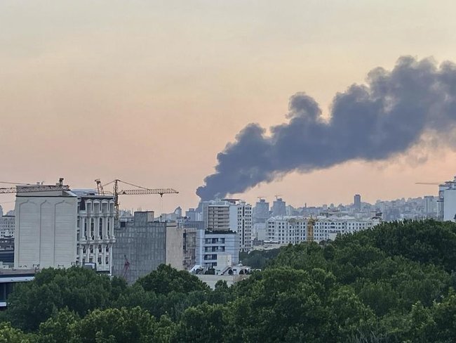 Israel says it attacked Iranian state-run television buildings in Tehran.